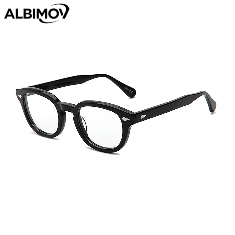 

Оптические очки для близорукости, оправа для оптических очков, модные очки из ацетатного волокна для чтения и дальнозоркости, линзы на заказ, очки по рецепту