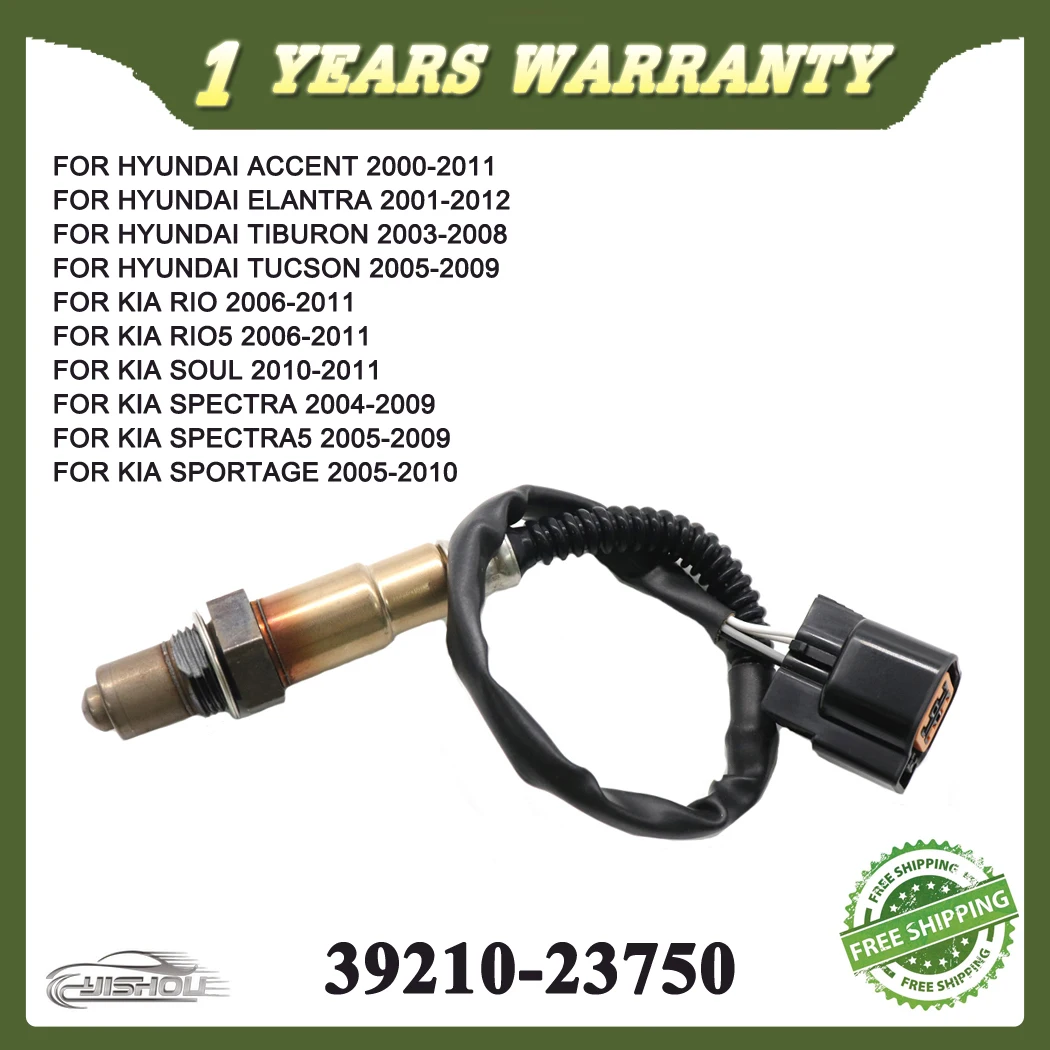 39210-23750 234-4851 Lambda Oxygen O2 Sensor FOR HYUNDAI ACCENT ELANTRA TIBURON TUCSON FOR KIA RIO RIO5 SOUL SPECTRA5 SPORTAGE