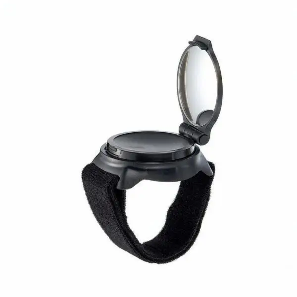 Pack of 2 to 6 rearview mirrors with wrist strap, convex handheld mirrors