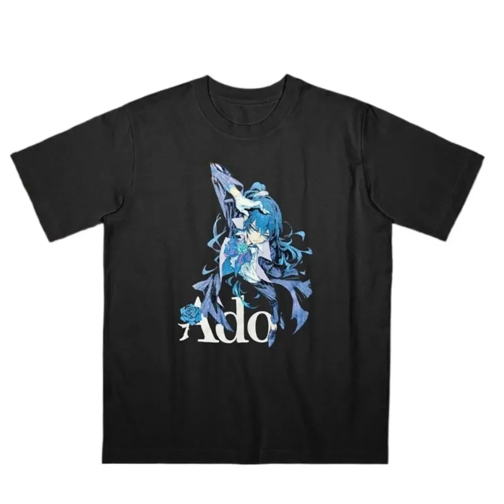 Ado Anime Lover Tshirt Year round clothing Oversized Unisex personality Clothes Streetwear high quality hot product Comfortable