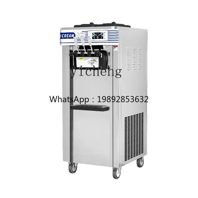 

Cream Machine Commercial Vertical Cone Machine Desktop Cream Automatic Ice Cream Machine Stall Equipment Powder