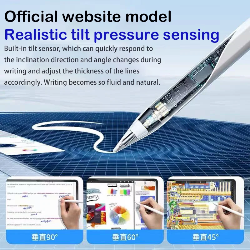لباد قلم رصاص 2 1 النخيل رفض عرض الطاقة ملحقات iPad iPad 2022 2021 2020 2019 2018 Pro 11 12.9 قلم ستايلس صغير هوائي #5