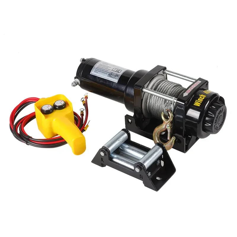 13500lbs 12v 24v 4wd Off Road 4x4 Car 3 Tonelectric Winch For 4x4 With Synthetic Rope