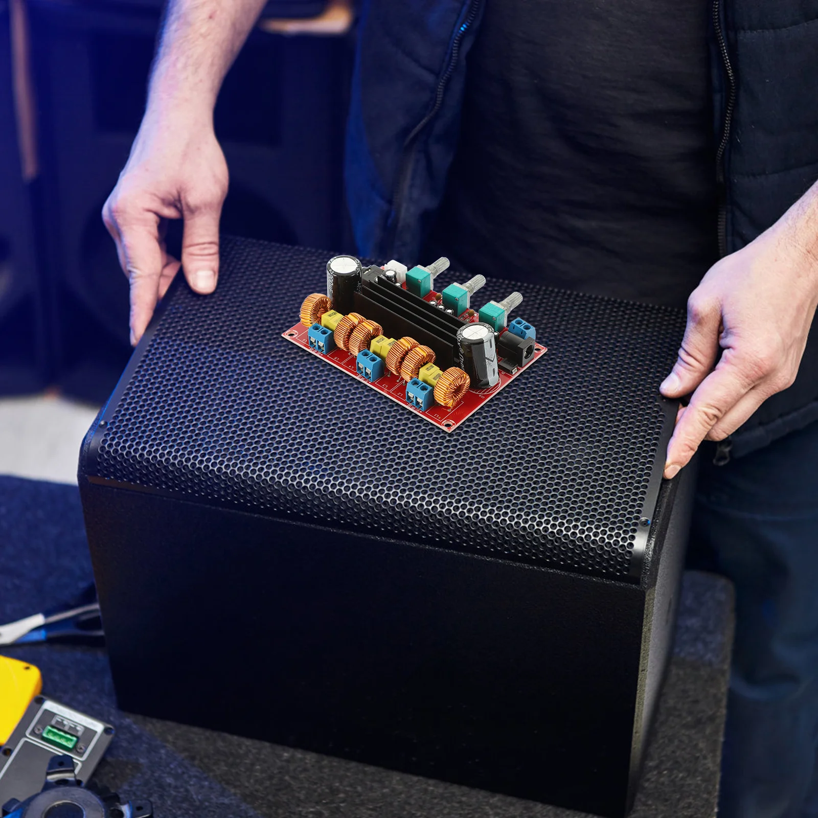 

2.1 Channel Digital Audio Amplifier Board 12V-24V Subwoofer Power Amplifier Module For Diy Sound System Mini Amp Pcs