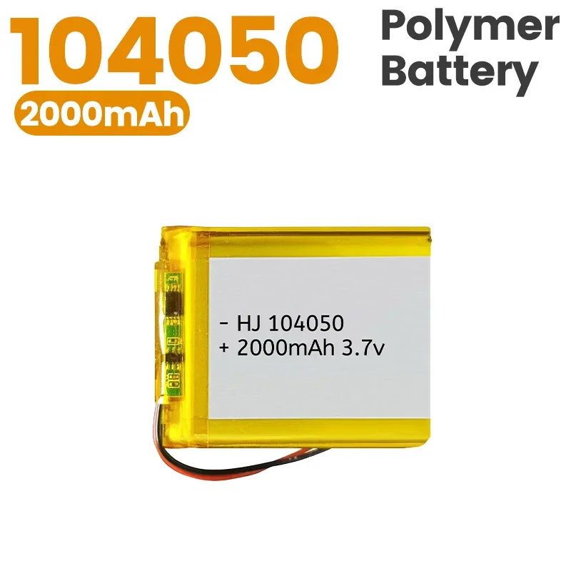 3.7V 2500mAh Polymer Lithium Battery with PCB