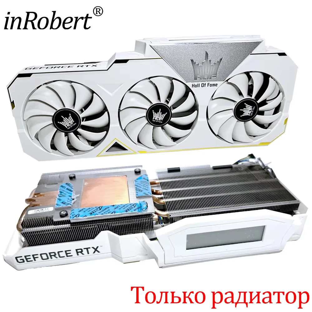 

For GALAX GeForce RTX 2080 HOF Video Card Heatsink New Original RTX2080 Graphics Card Replacement Heat Sink