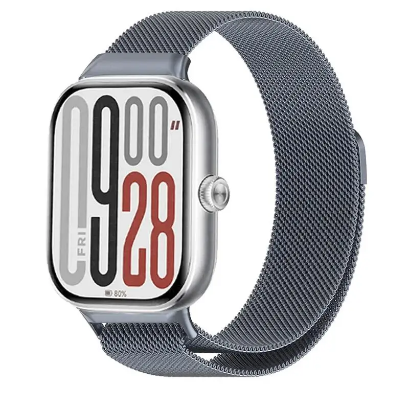 Milanese Loop Band Für Redmi Uhr 6 4 5 Smartwatch Armband Für Xiaomi Mi band 9 Pro 8 pro Armband metall Strap Zubehör – Detail 5