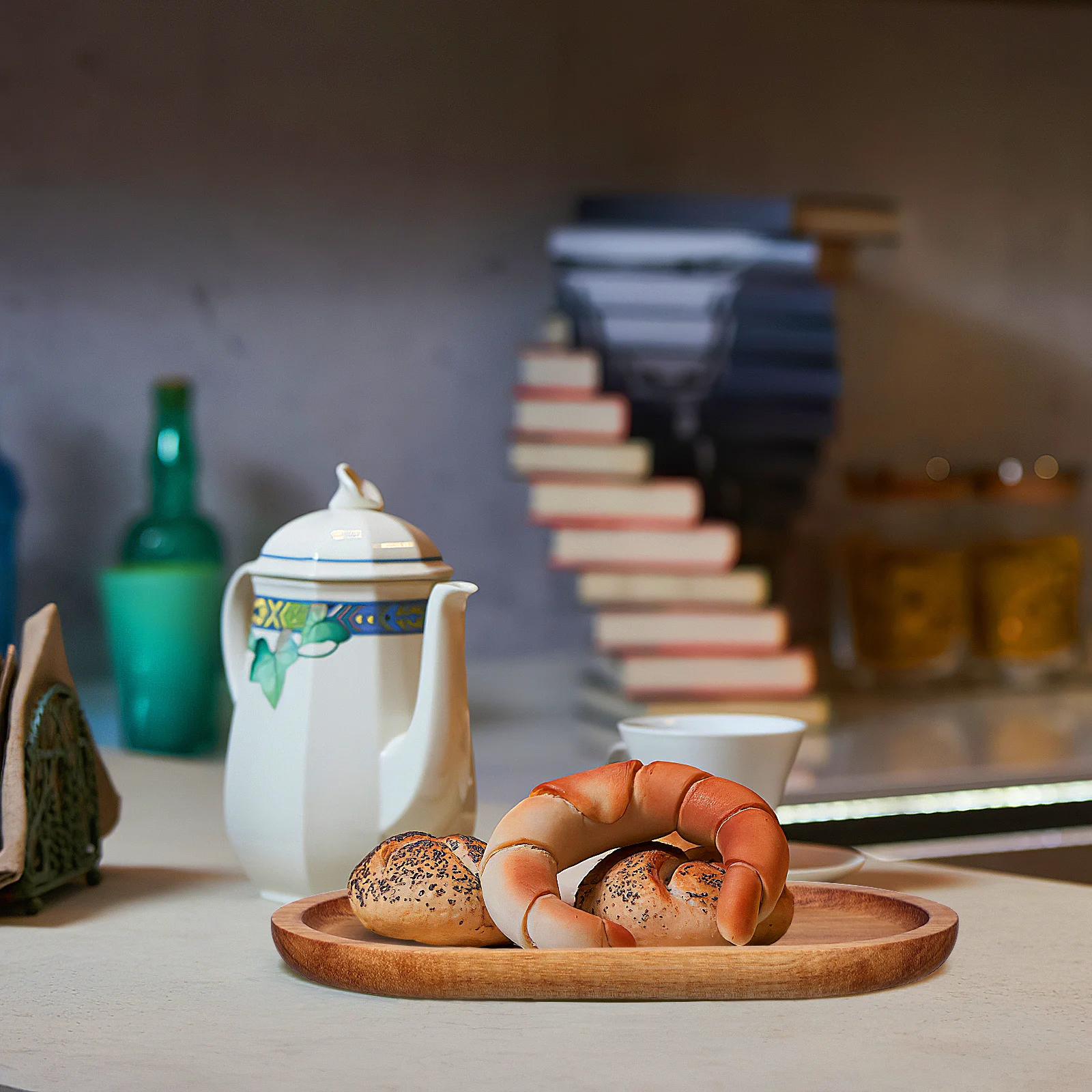 

2pcs Wooden Acacia Wood Serving Platter For Food Cheese Charcuterie Board Decorative Tray Kitchen Counter Appetizer