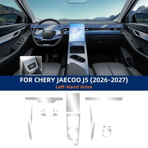 Auto-Innenraum TPU-Schutzfolie Kratzfeste Folie für Chery Jaecoo J5 26-27 Schützende Transparente Reißfeste Aufkleber Zubehör – Detail 1