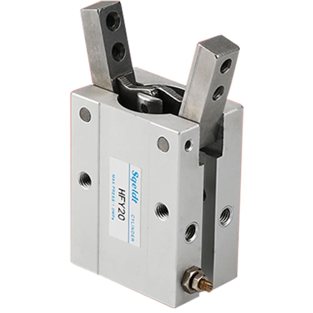 

HFY 32 Пневматический пальцевой цилиндр Компактные пневматические воздушные цилиндры Пневматические двойного действия