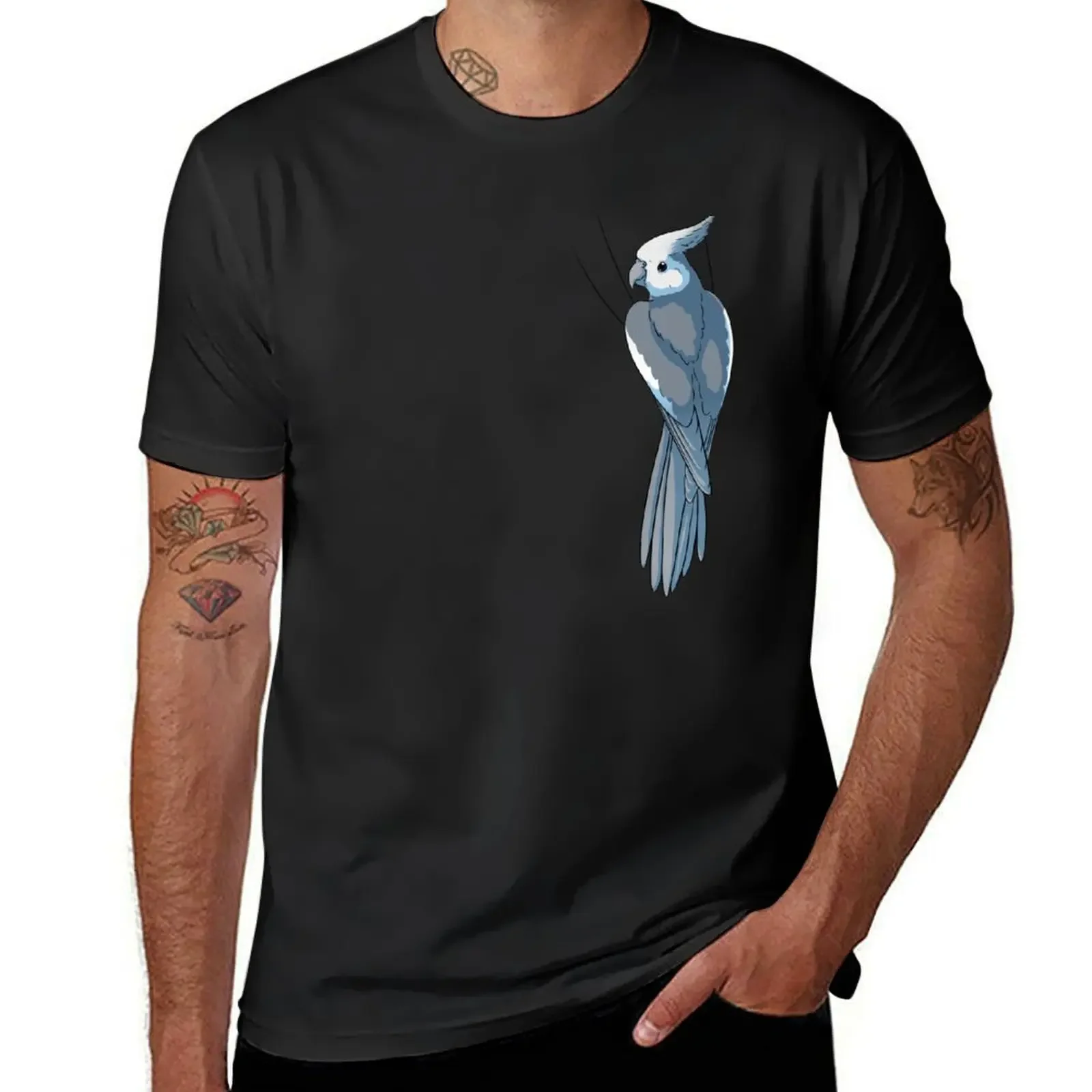 

Whiteface Cockatiel T-Shirt graphics new edition cheap stuff cute clothes compression shirt men