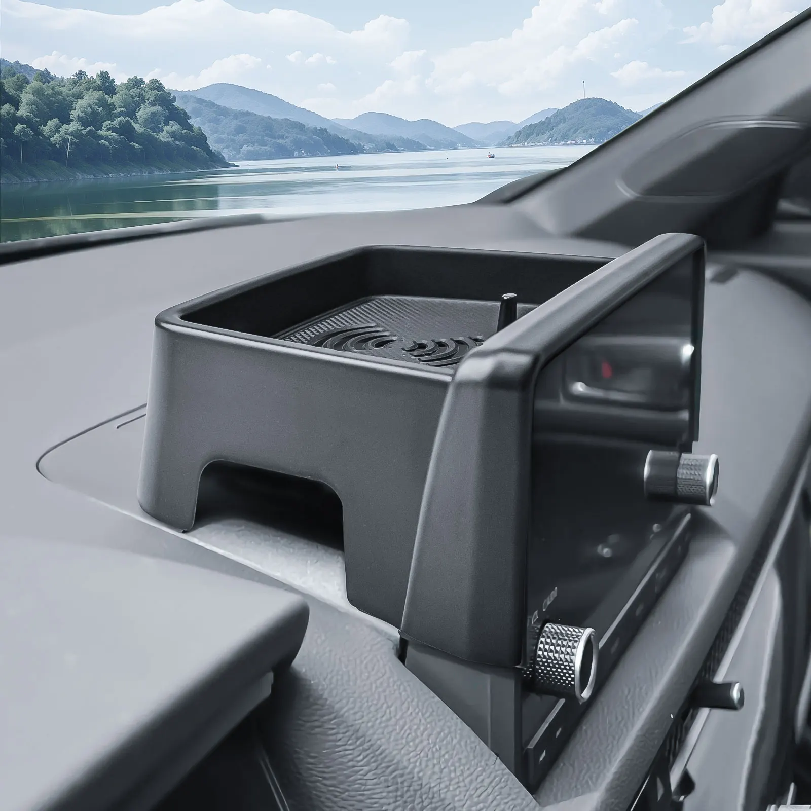 

Dashboard Storage Organizer for Honda Civic 2022-2025 Center Console Dash Board Storage Box Behind 7-inch and 9-in Screen Tray