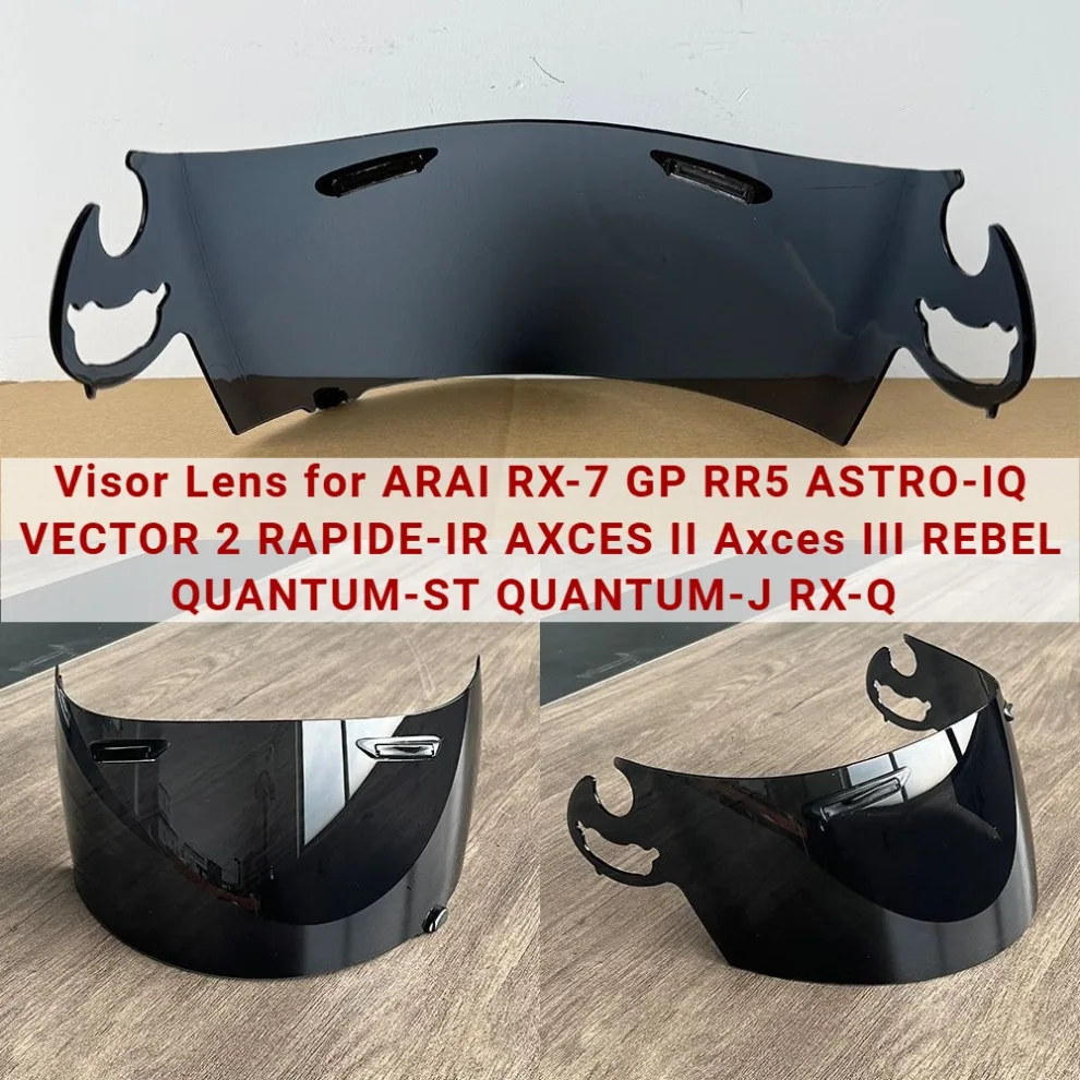 V36 Helmet Visor Lens for ARAI RX-7 GP RR5 ASTRO-IQ VECTOR 2 RAPIDE-IR AXCES II Axces III REBEL QUANTUM-ST QUANTUM-J RX-Q Shield