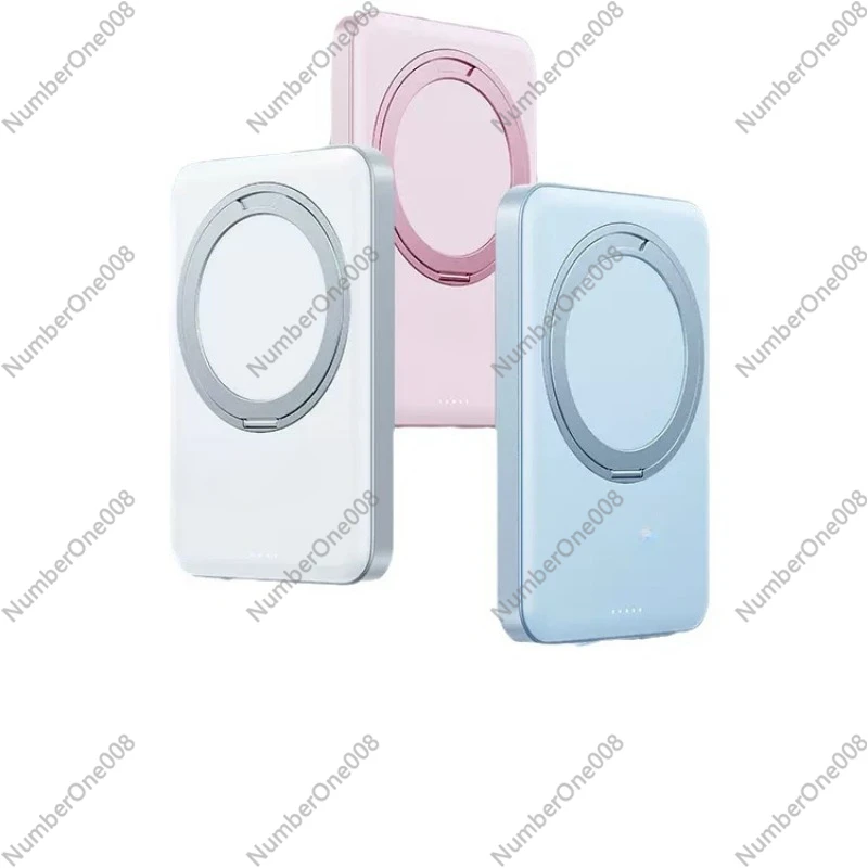 

Turas Magnetic Power Bank MagSafe Беспроводное компактное портативное кольцо Fulcrum для Apple IPhone