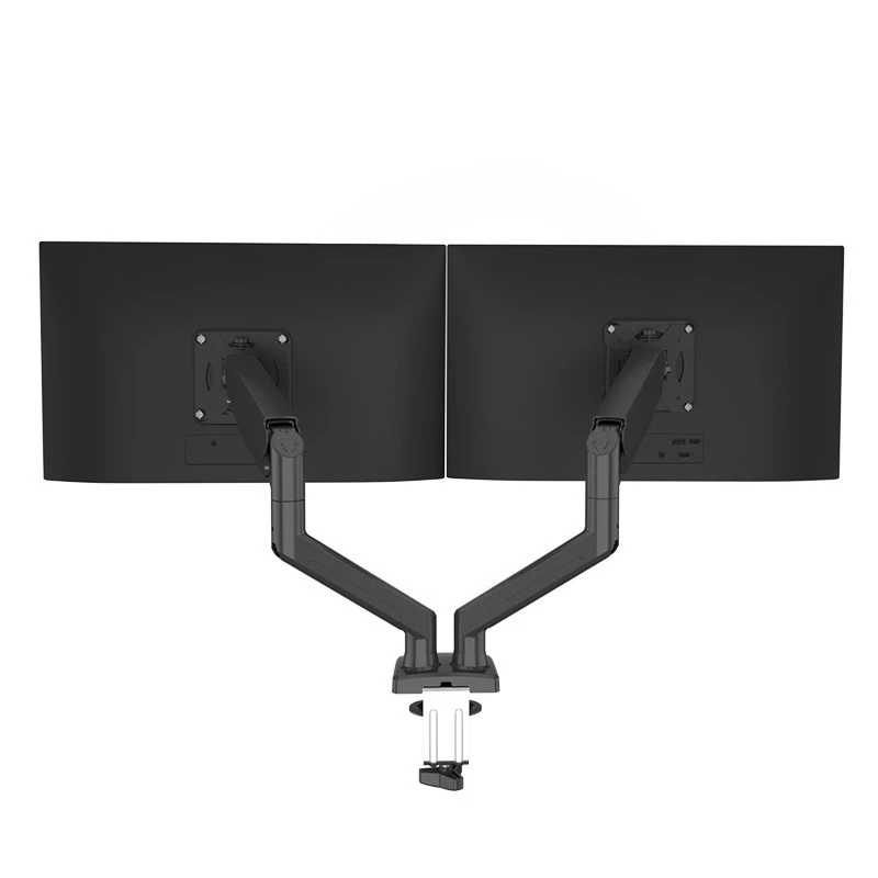 

Dual screen monitor bracket, mechanical cantilever one drag two, computer display screen two-in-one desktop base