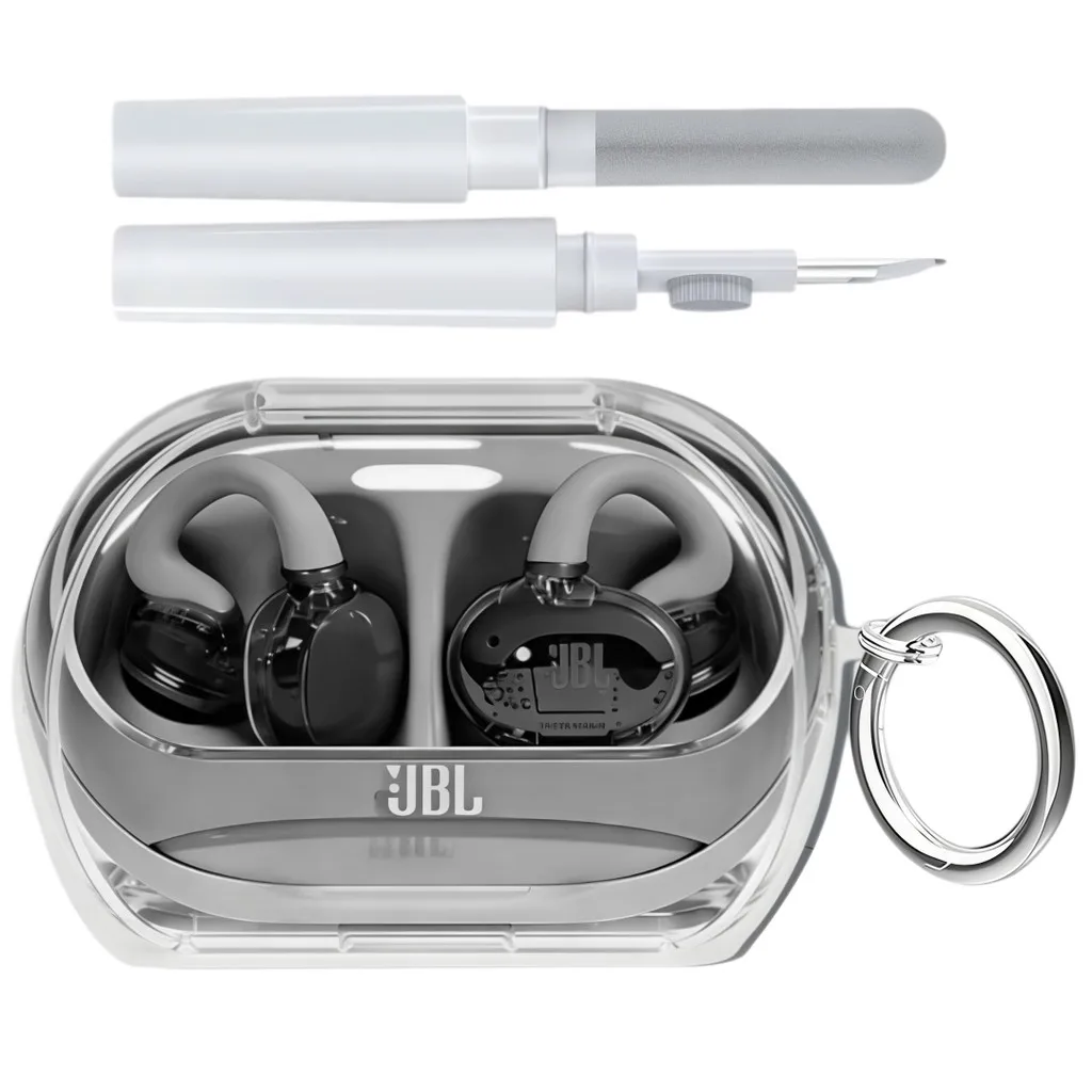 Designed for JBL Soundgear Clips Case Shockproof Soft Transp