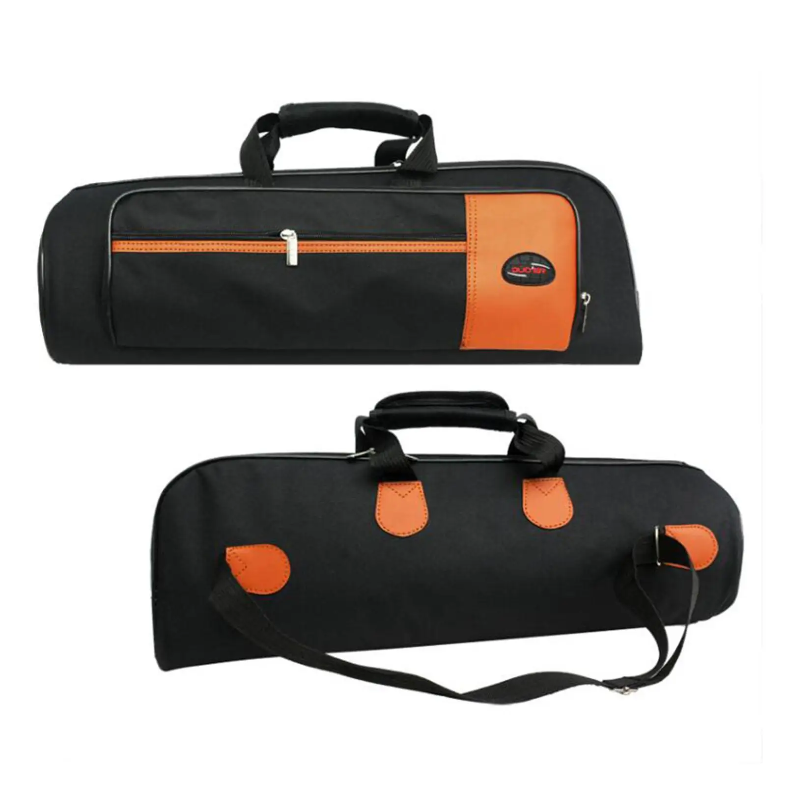 Trumpet Gig Bag Case Waterproof Adjustable Shoudler Strap Backpack Carrying Case for Stage Performance Concert Travel Outside