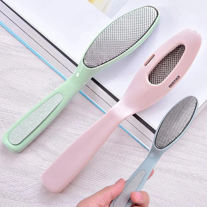 1PC New Foot Skin Foot Clean Scruber Hard Skin Remover Pedicure Brush Care Tools Color Random