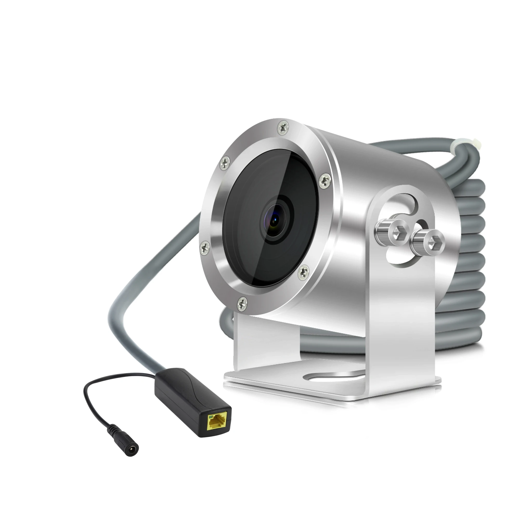 Barlus Underwater Camera, Aquarium Live Streaming Pond 5MP Camera with 32ft Cables
