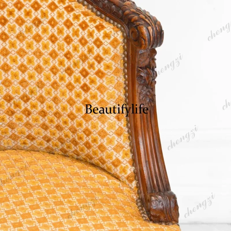 TTT Classic Lounge Comfortable Living Room Sofas Minimalist Adults Relax Double Sofa Living Room Couch 2 Seater Home Furniture