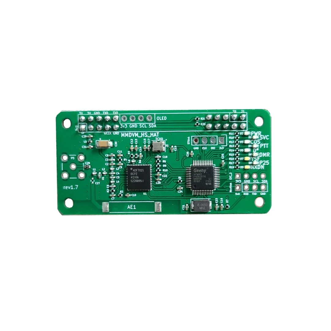 MMDVM Hotspot 4.2 - Digitale Voice Modem Voor DMR, Dstar, YSF, P25, Met OLED, WiFi En Antenne