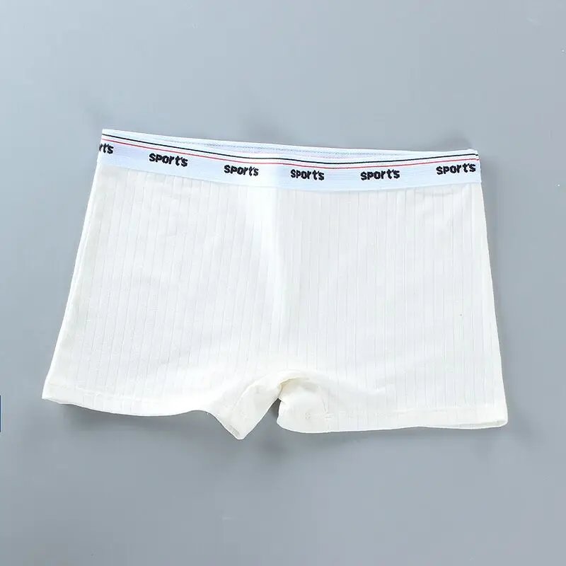 3PC Kids Underwear Cotton Girls Panties Boxer Briefs Children Panties Breathable Teen Underpants Boxer 8-14Years