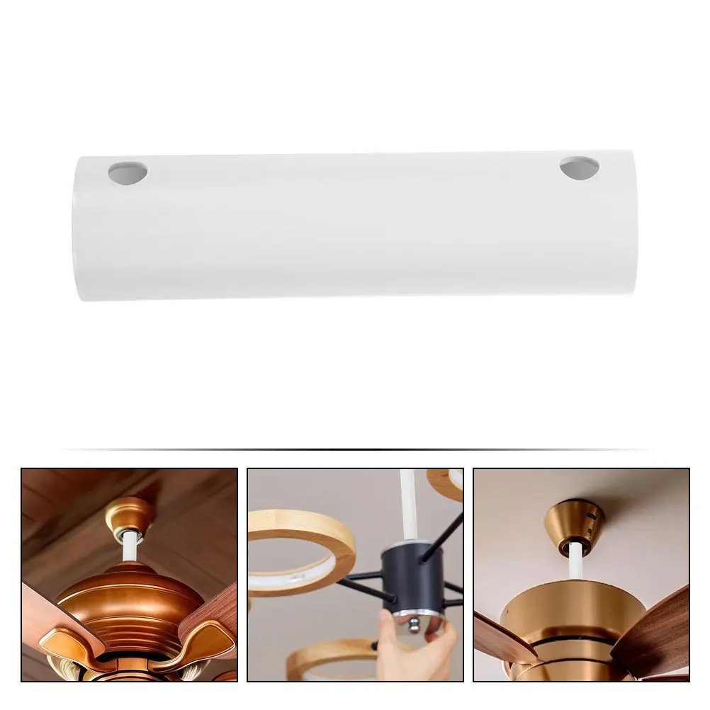 

Ceiling Fan Downrod Extension Rod 6 Inch Heavy Duty Metal Fan Extender Sturdy Iron Long Downrod For Replacement Compatible