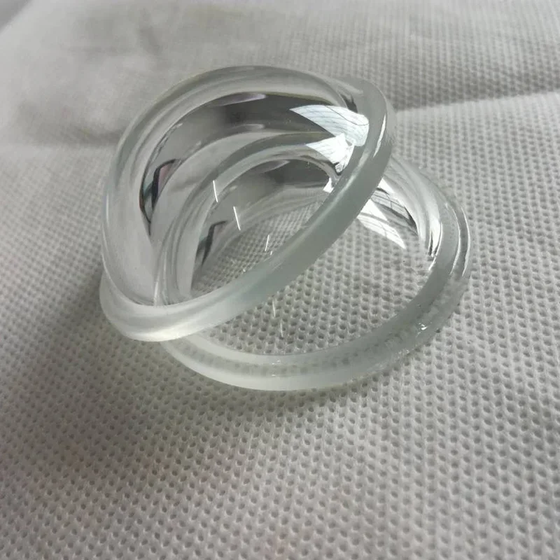 

50 ~78mm Optical Glass Concave Convex Lens LED Internal Concave Convex Glass Lens Industrial Mine lamp Shade