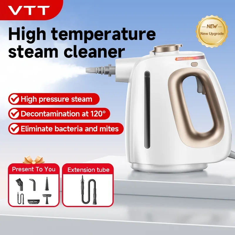 Household Steam Cleaner High-Temperature High-Pressure Kitchen Range Hood Cleaning Machine Electric 220V Cars Hotels