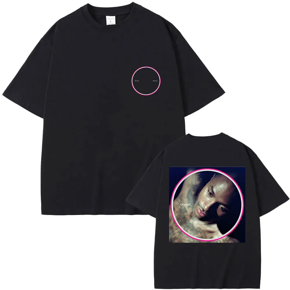 Steve Lacy 2026 New Album Oh Yeah? Graphic Print Cotton T-shirt Fashion Women Men Unisex Casual Loose Tee Round Neck Tops Summer