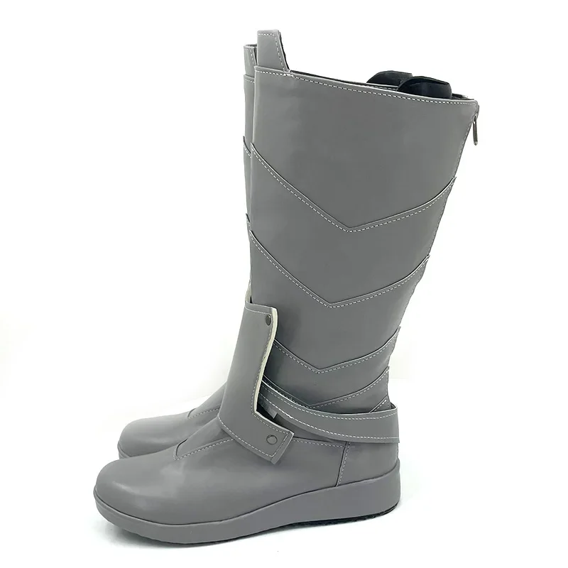 Gioco anime Scarpe cosplay Kaiju No. 8 Stivali Kafka Hibino Accessori per costumi da festa di Halloween realizzati su misura