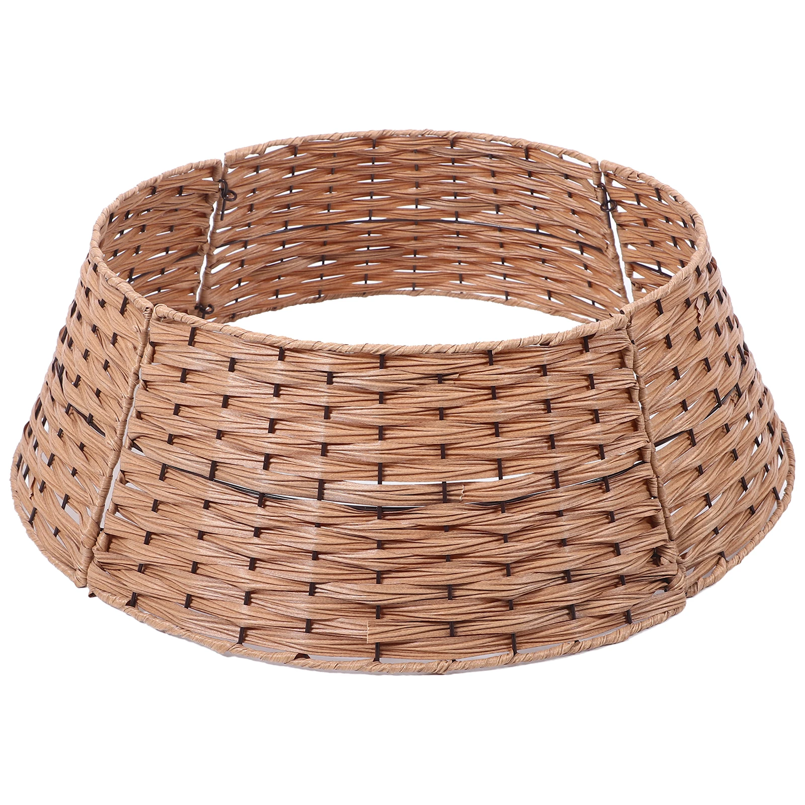 

christmas tree collar Christmas Tree Skirt Under plant Skirt For Indoor Outdoor Home Xmas Tree collar Festival Party Decoration