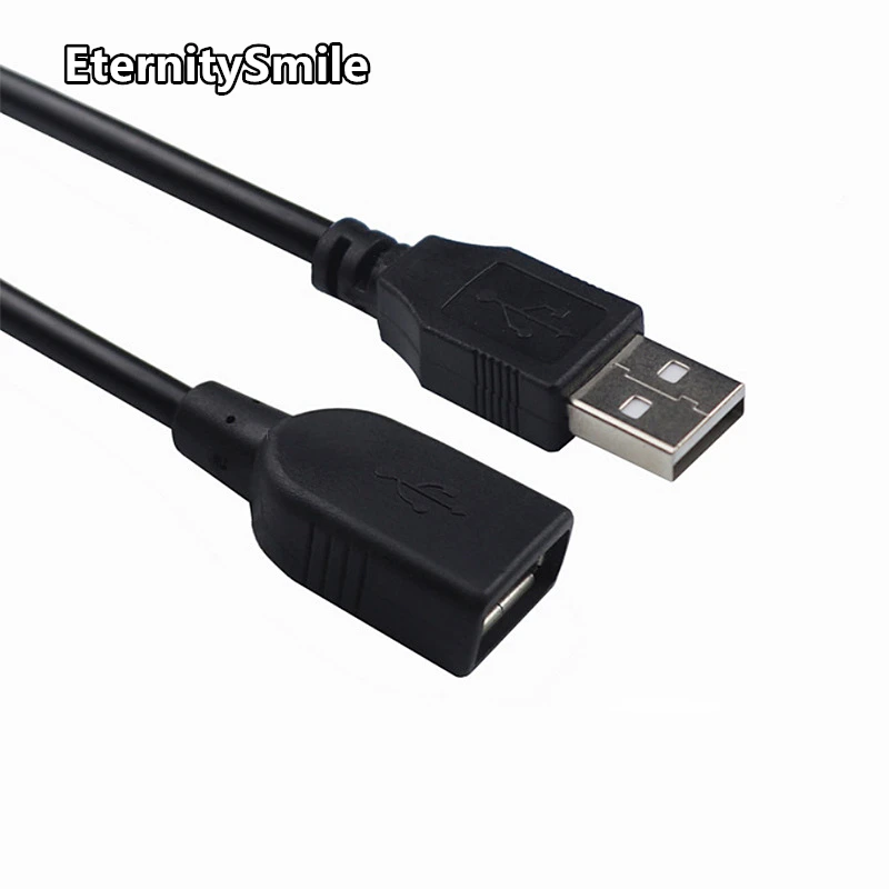 USB2.0 Extension Cable USB 2.0 Male to Female Extension Data Sync Cord Cable Extend Connector Cable for Laptop PC Gamer Mouse