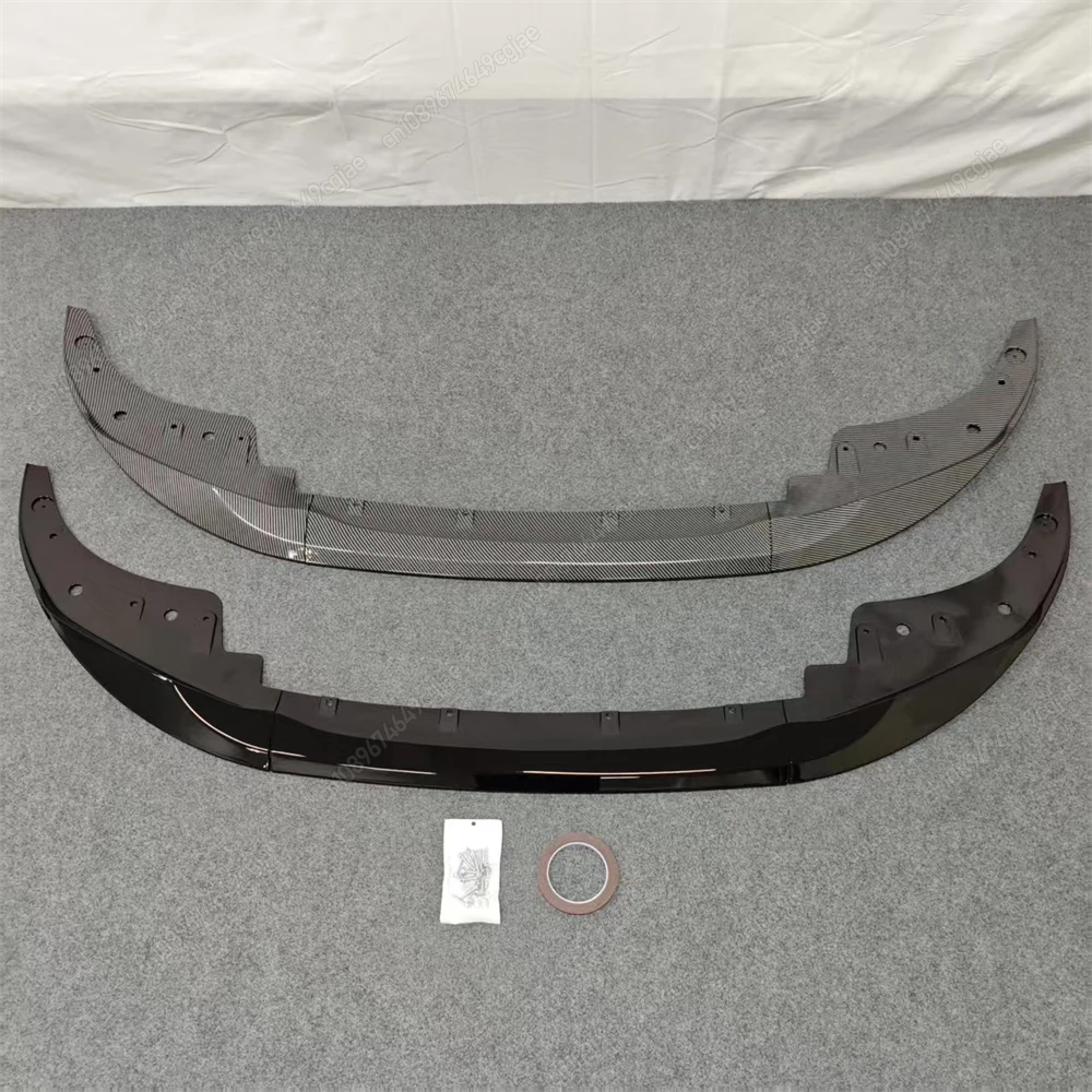 MP نمط سيارة الجبهة الوفير الفاصل الشفاه الناشر لمعان الأسود أطقم لسيارات BMW 4 سلسلة G22 G23 M-Sport 2020-2024 + 2-Door كوبيه/كابريو #3