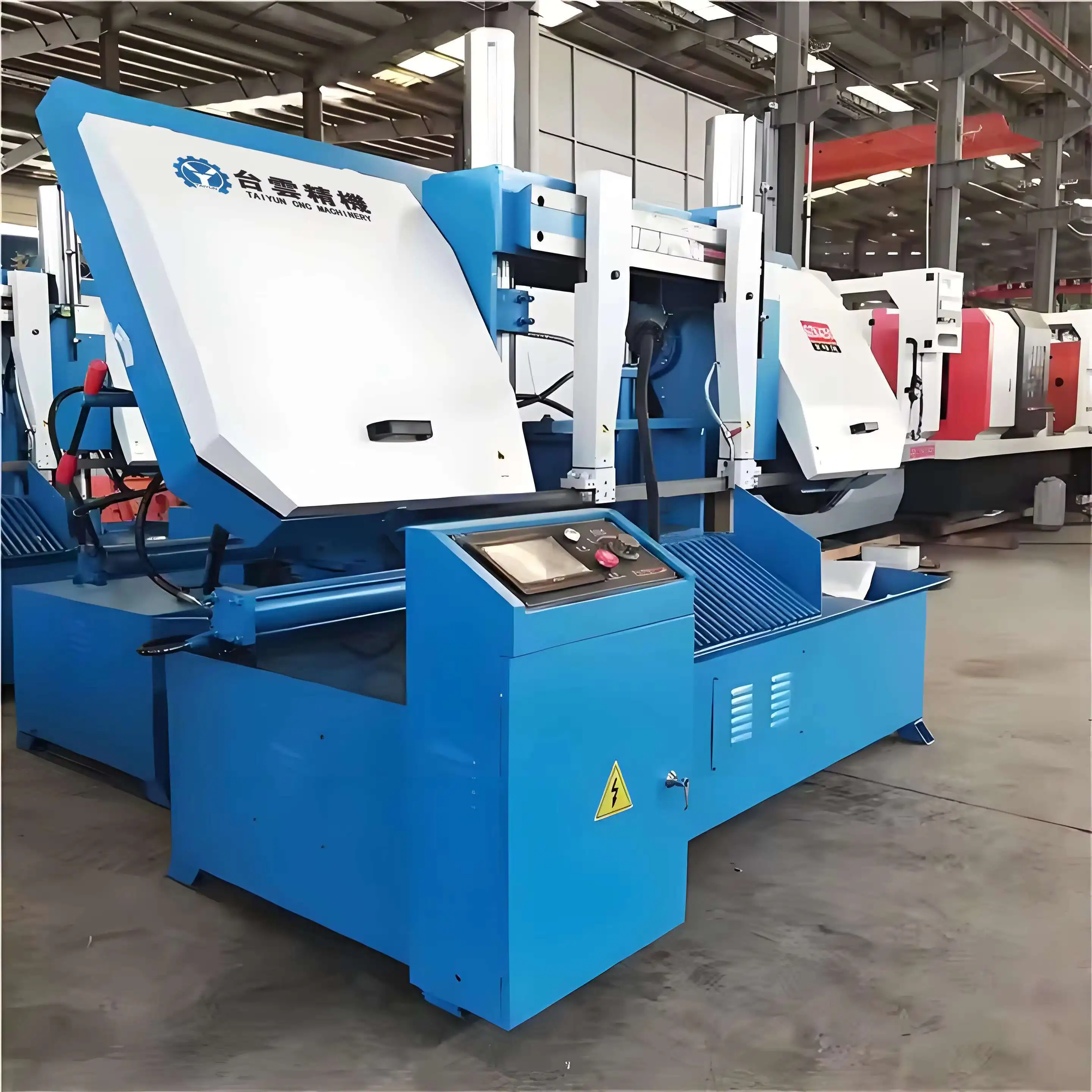 TAIYUN Horizontal Metal Hine Hydraulic Nical Blade Gear Engine Automatic Motor New Used Including Band Saw