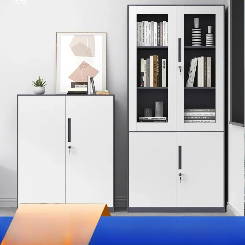 

Colored Iron File Cabinet Narrow Side Steel Office File Cabinet Information Financial Certificate