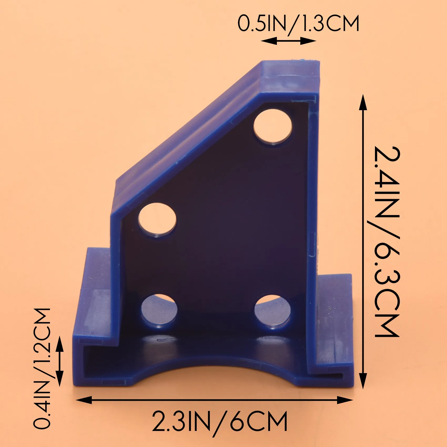 -[Retail TX] 20 Pack Flooring Spacers Laminate Wood Flooring Tools Floor Spacers With 1/4Inch & 1/2Inch Crevice, For Vinyl Plank