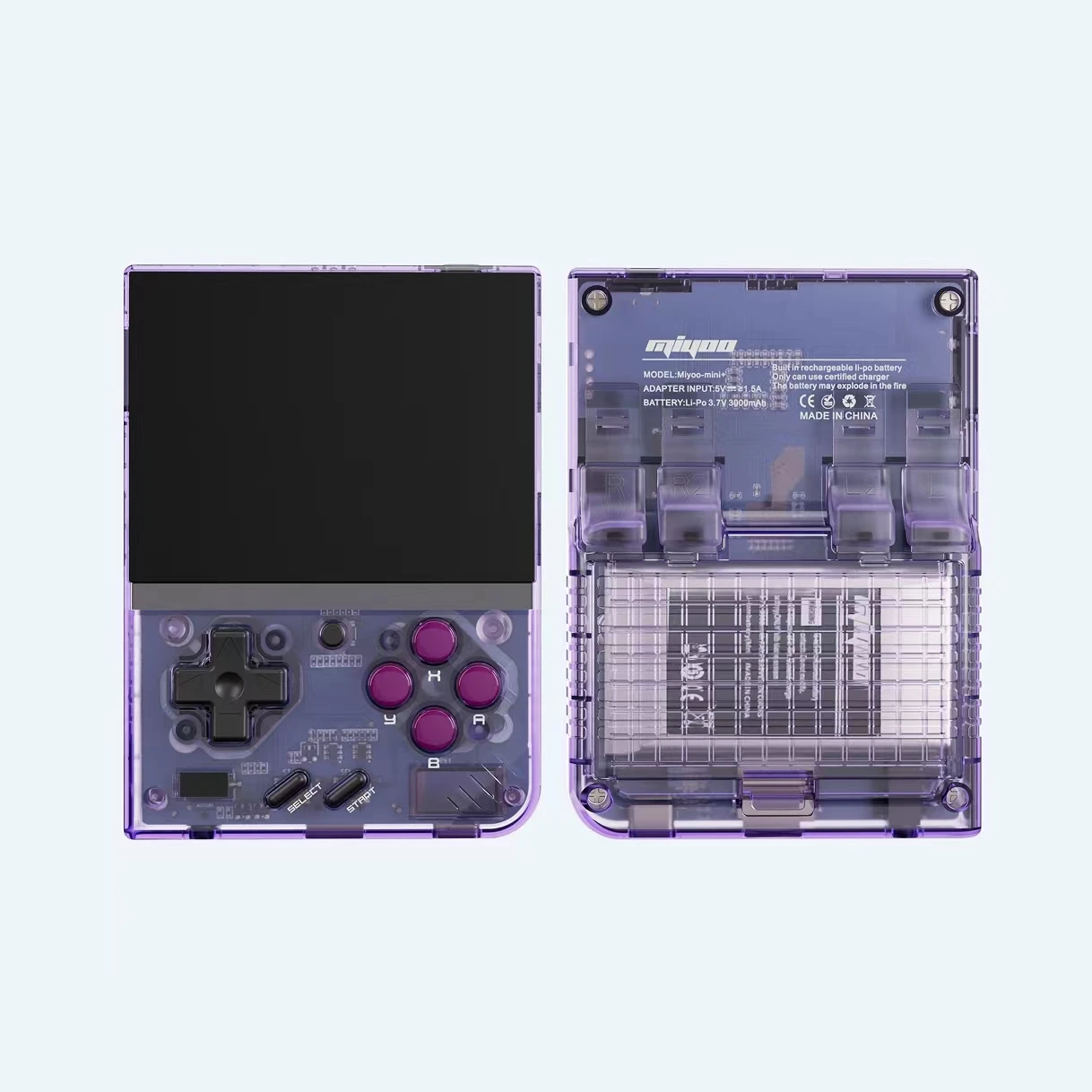 MIYOO Konsol Game Retro Plus Mini 3.5 Inci Layar IPS HD Konsol Video Game Sistem Linux Genggam Klasik Hadiah Anak-anak