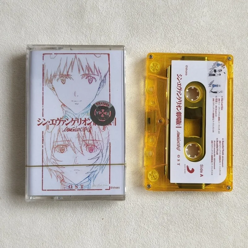EVANGELION أشرطة الموسيقى أنيمي إيفا قبلة واحدة الأخيرة الموسيقى التصويرية الموسيقى المغناطيسي وكمان كاسيت تحصيل ألعاب تذكارية الهدايا