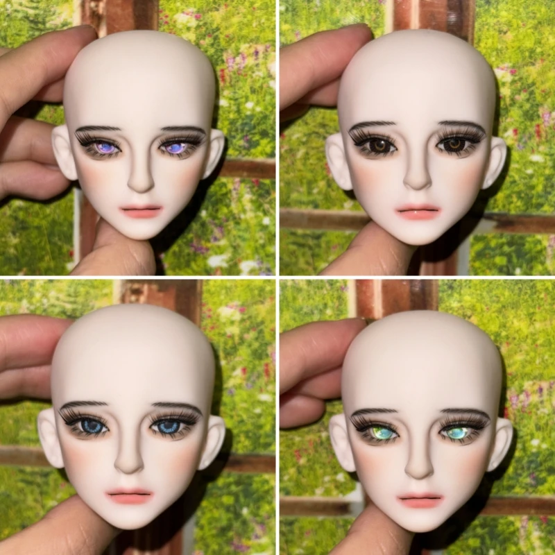 New Handmake Makeup 30cm Male Doll's Head 1/6 BJD Doll Boys Open Head Doll Accessories DIY Toys for Girls Gifts Boyfriend Prince