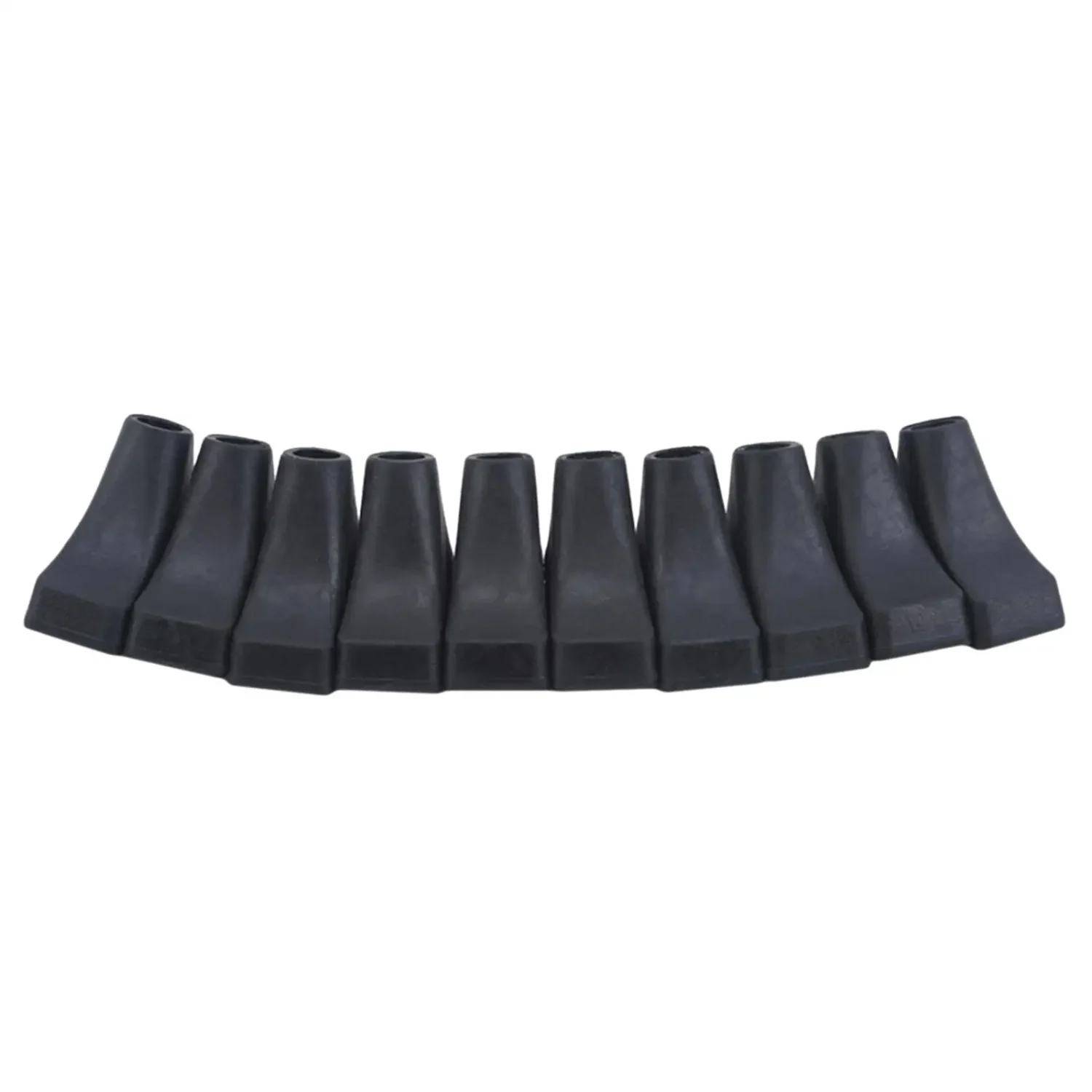 

10x Walking Cane Tips Trekking Pole Tips Hiking Pole Tips Rubber Mountain