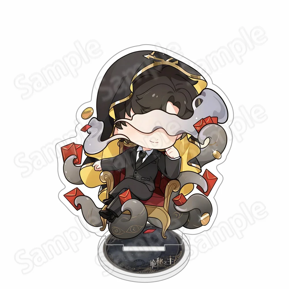 New Lord of the Mysteries Chibi Acrylic Stand Keychain 10cm Desktop Ornament Cute Figure Fans Collection Gift Desk Decor