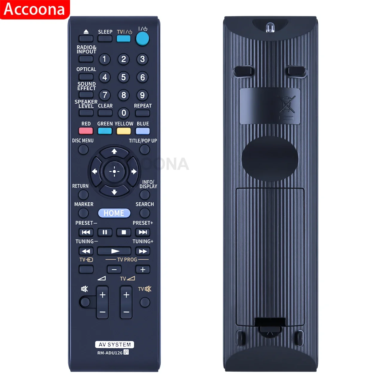 

ACCOONA New Remote Control for Sony AV System Rm-adu126 Sony Bdv-b1 for Home Theater Soundbar Sony Hbd-b1