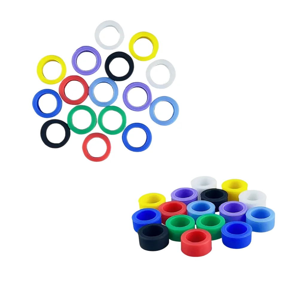 20Pcs Silicone Dental Instrument Color Code Rings