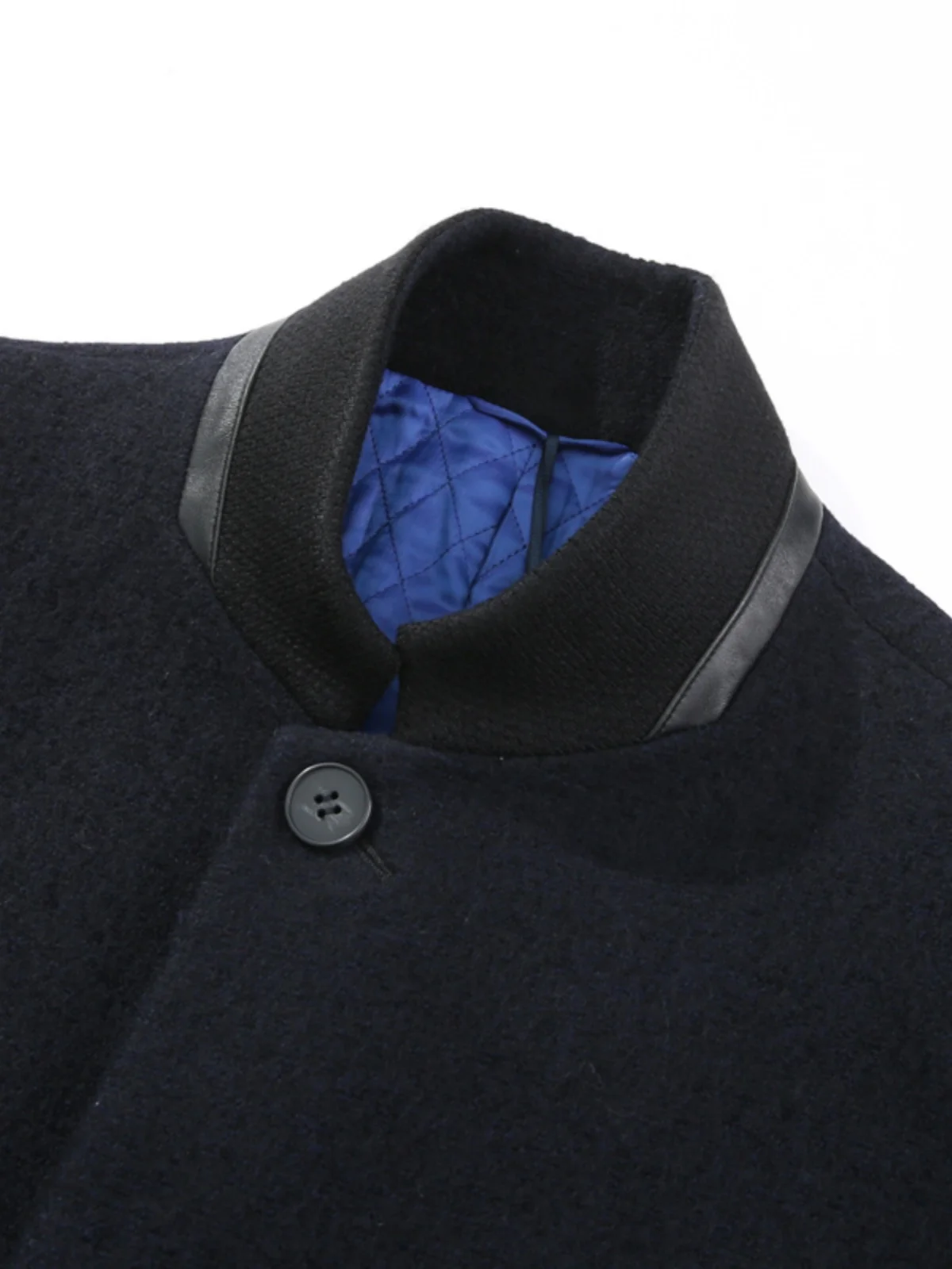 

Мужское шерстяное пальто SF89, модное ветрозащитное теплое прямое пальто на пуговицах, осенне-зимняя верхняя одежда, повседневная городская одежда со стойкой