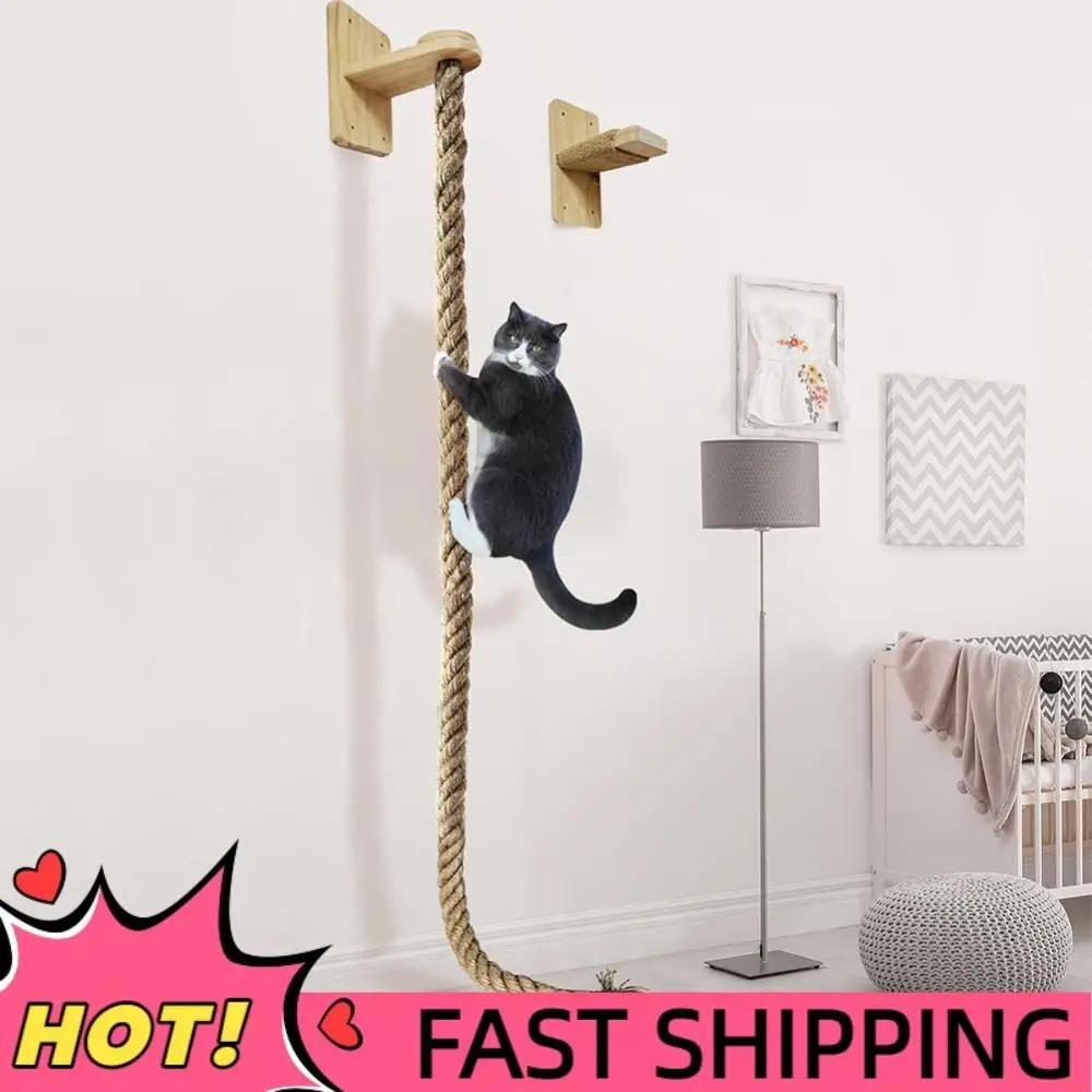 

Thickened Sisal Rope Wear Resist Climbing Training Rope Reusable Claw Grinding Tool for Cat Furniture Scratcher Play Equipment