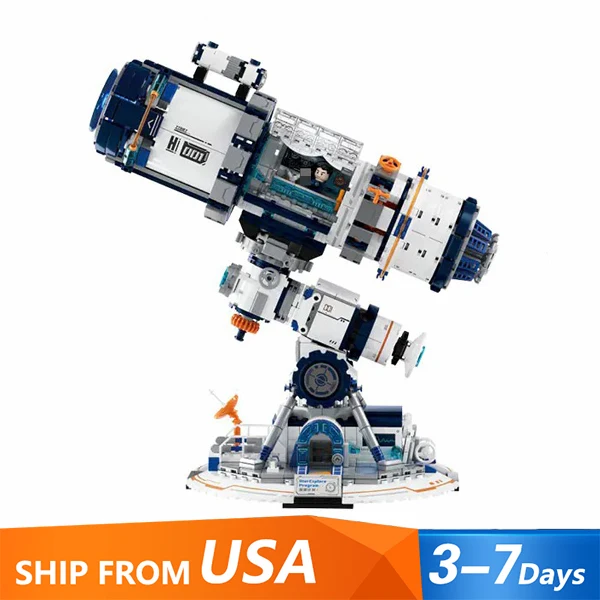 

Telescope Movie Expert Education Model Building Blocks Brick Puzzle Toys Christmas Day Gift Set/ Children Girl Boys 990pcs