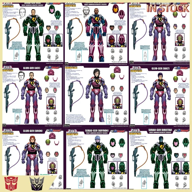 

В НАЛИЧИИ Оригинальный продукт KitzConcept Space Fortress Hyperspace Citadel Skytop Star Soldier Pilot Durable Robot