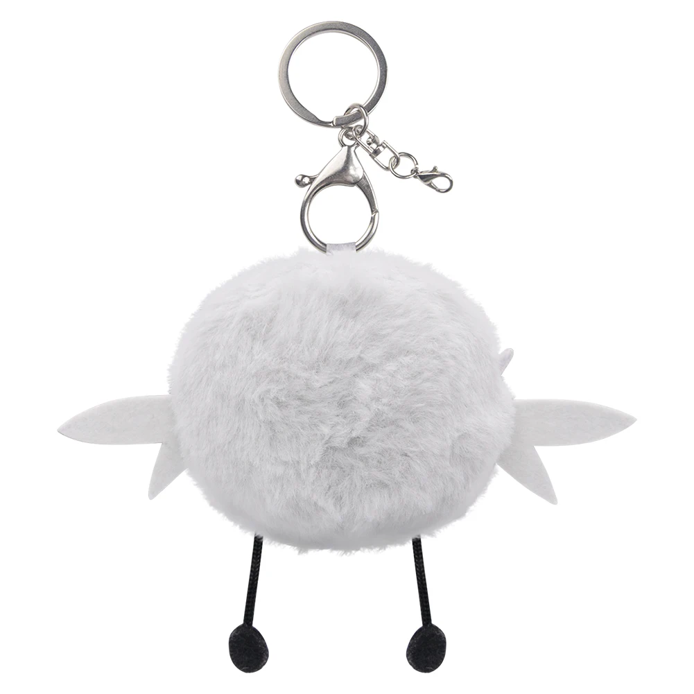 Astarion Cosplay Plush Baldur Cos Gate Keychain Pendant Cartoon Shoes Stuffed Mascot Adult/Kids Children Birthday Xmas Gifts