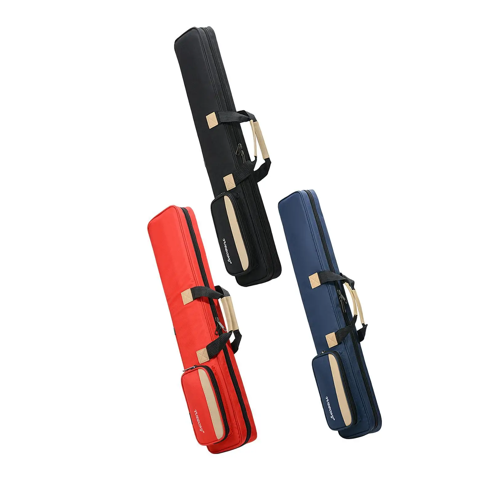 3x4 تجمع جديلة حالة 1/2 جديلة حالة تجمع العظة حامي المضادة للخدش المحمولة السنوكر البلياردو جديلة حالة 7 ثقوب جديلة حقيبة حمل